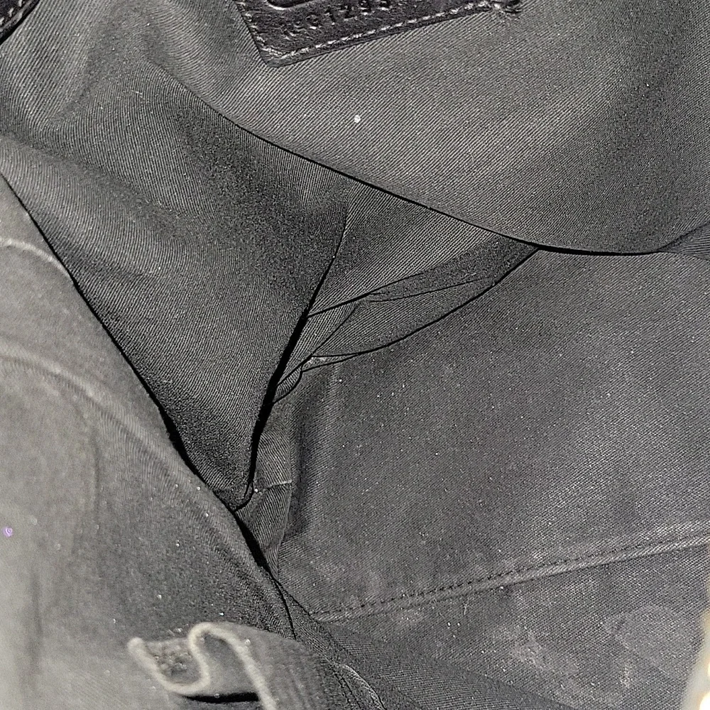 Coach Black Leather Shoulder Bag 19889